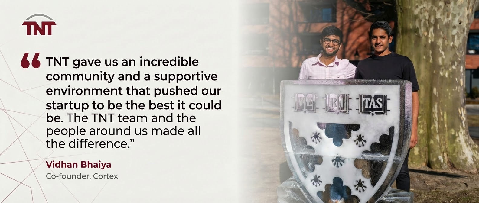 Testimonial from Vidhan Bhaiya, Cofounder of Cortex