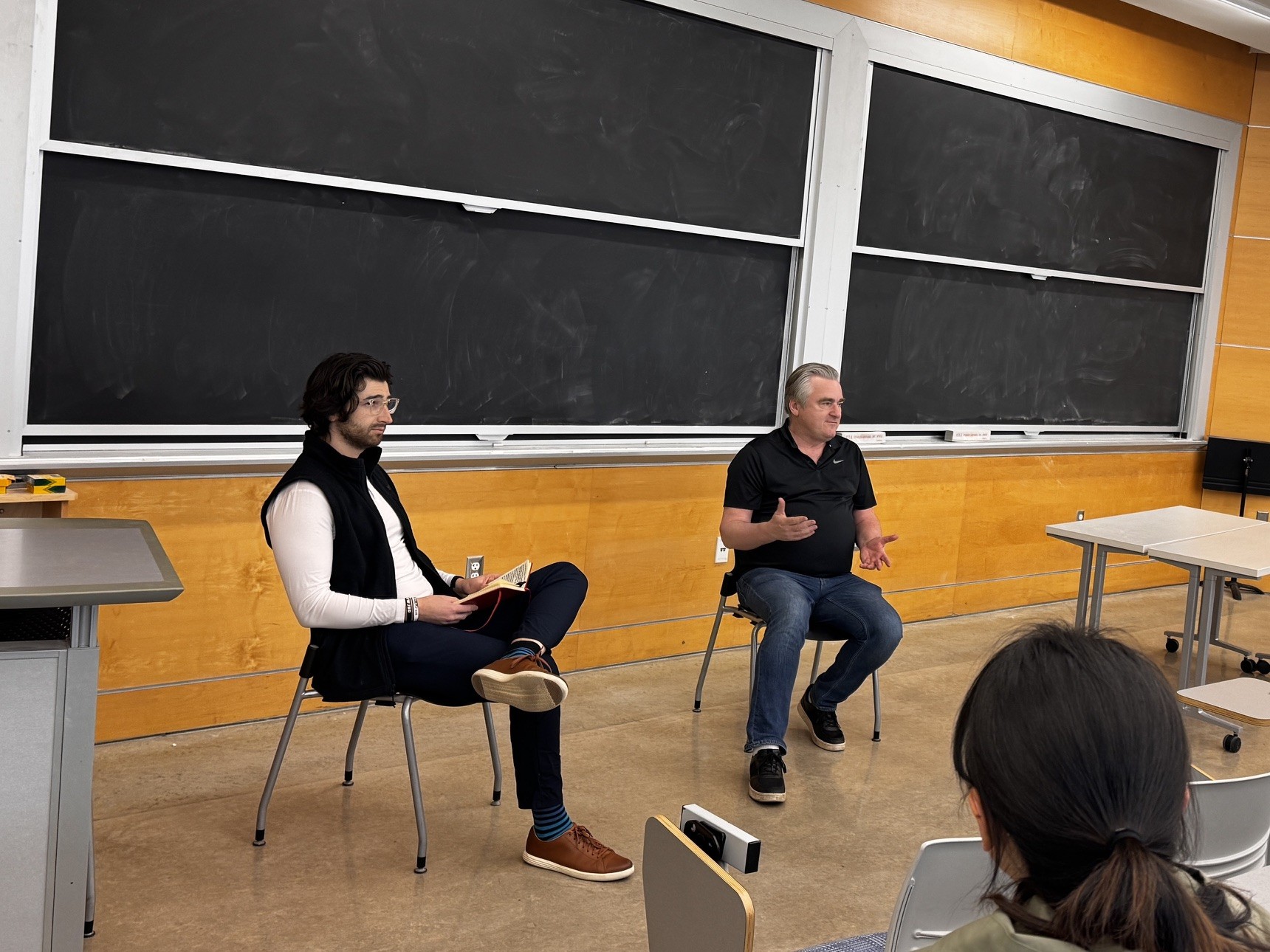 Kayak co-founder Paul English fireside at MIT with TNT